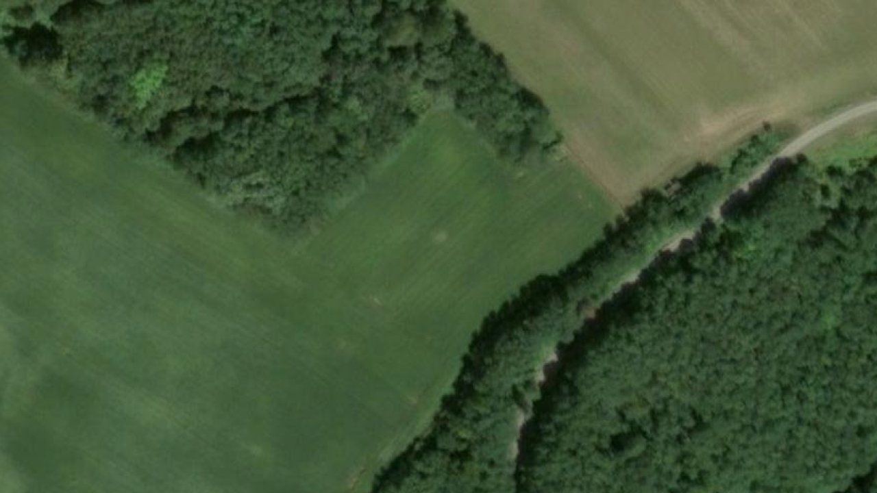 Land 10509 m2, Sibenik, parcel 25/5 - satellite image of the parcel