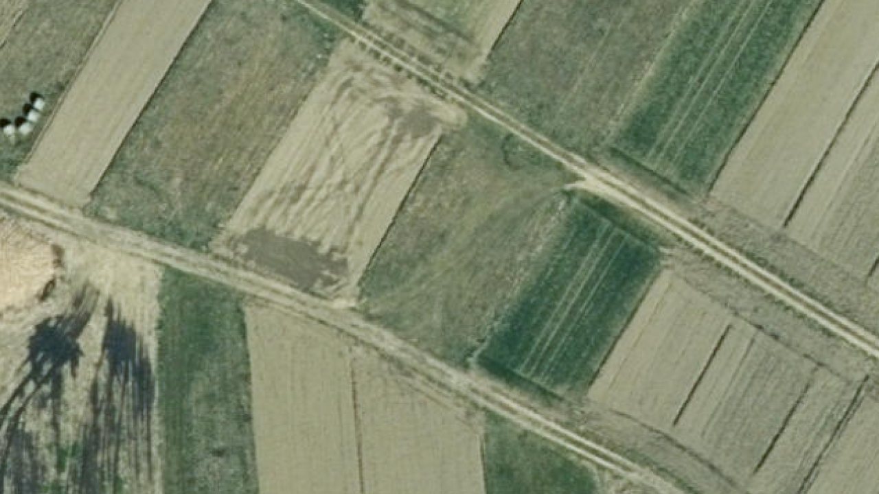 Land 1777 m2, Gornji Hrascan, parcel no. 92 - satellite image of the parcel