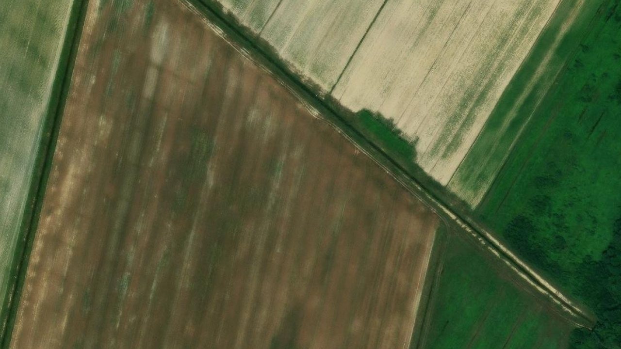 Land 2118 m2, Kupinec, parcel no. 6738/6 - satellite image of the parcel