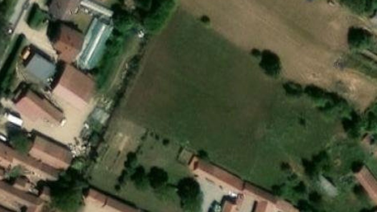 House 2244 m2, Prugovac, parcel no. 369 - satellite image of the parcel