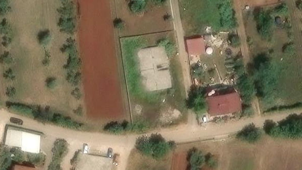 Land 858 m2, Lovrecica, parcel 115/11 - satellite image of the parcel