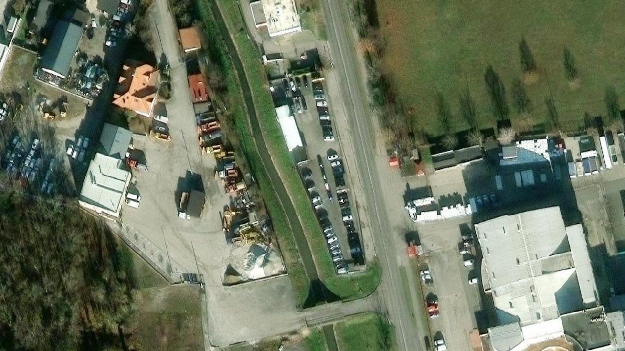 Land 2008 m2, Sesvete Novo, parcel 2589/1 - satellite image of the parcel