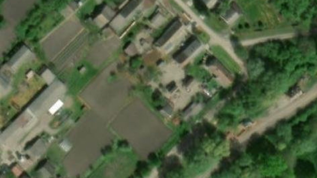 Kuca 1197 m2, Baranjsko Petrovo Selo, k.c. 1025 - satelitska snimka cestice