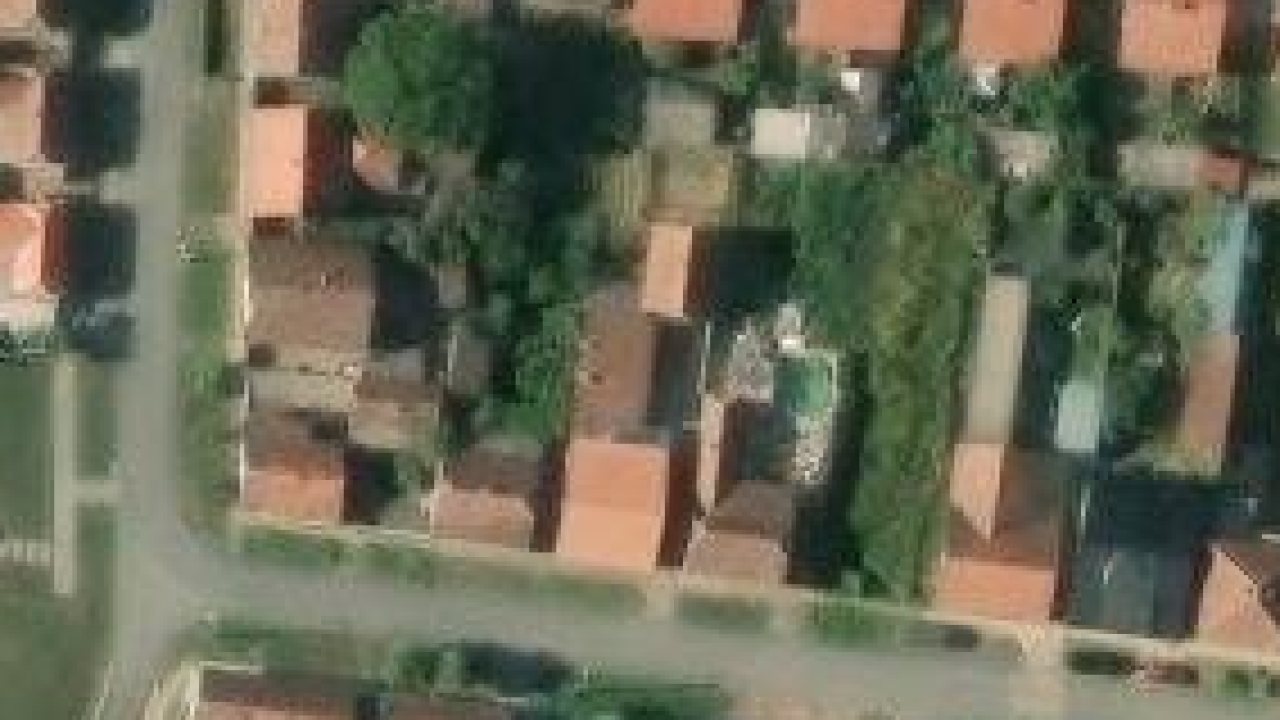 House 466 m2, Vukovar, parcel 4669/14 - satellite image of the parcel