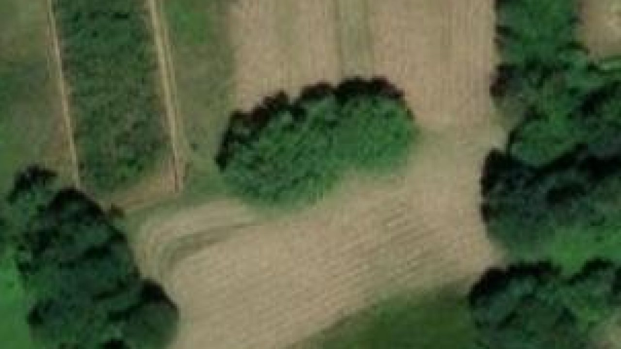 Land 288 m2, Calinec, parcel 2727/1 - satellite image of the parcel