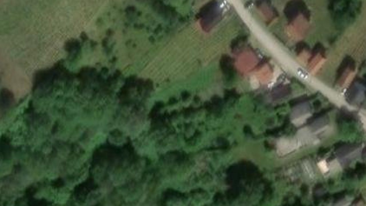 House 570 m2, Jakopovec, parcel no. 251/7 - satellite image of the parcel