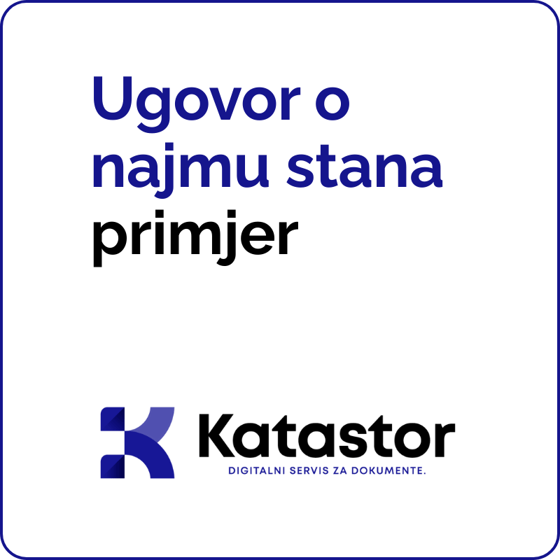 ugovor o najmu stana primjer