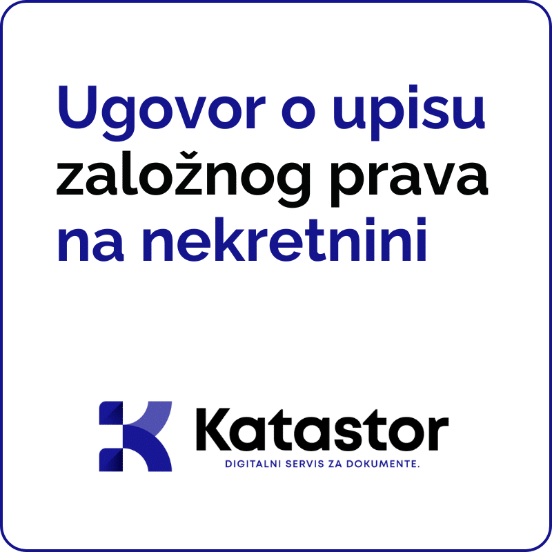 zalozno pravo na nekretnini