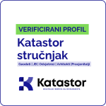 Verificirani profil Katastor strucnjak