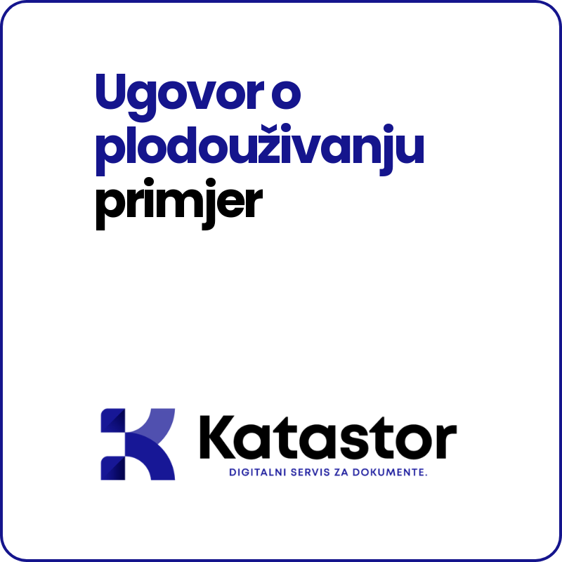 Ugovor-o-osnivanju-plodouzivanja primjer Ugovor o osnivanju plodouzivanja primjer Word predlozak