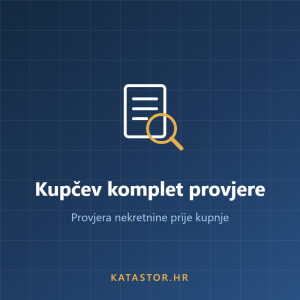 Kupcev komplet provjere nekretnine prije kupnje
